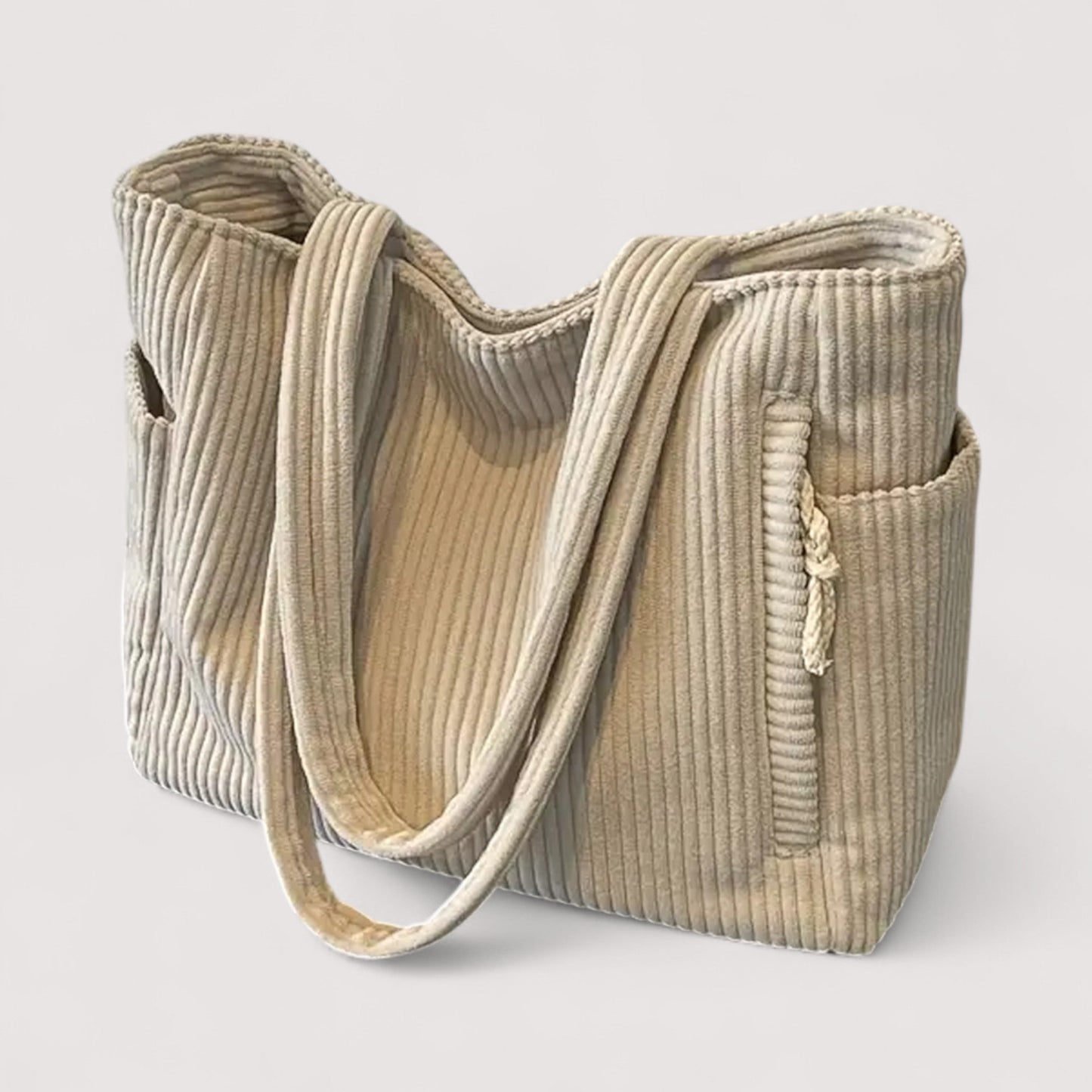 Ellinor™ | Ribbed Tote Bag