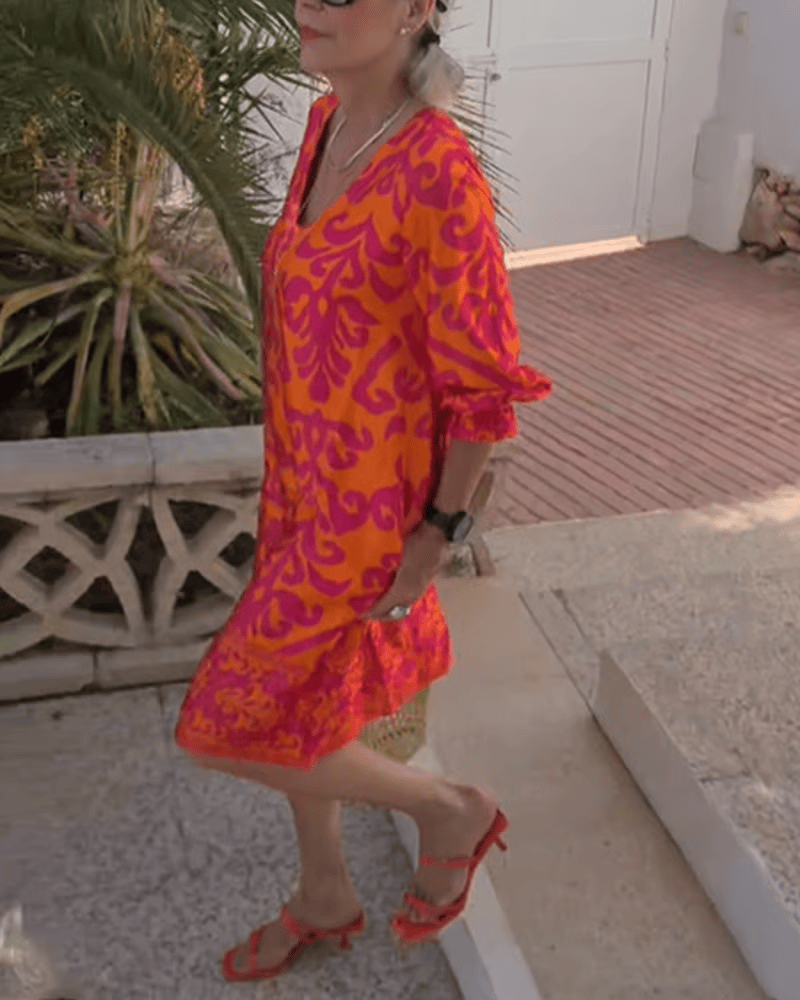 Luna™ – Elegant Floral Dress