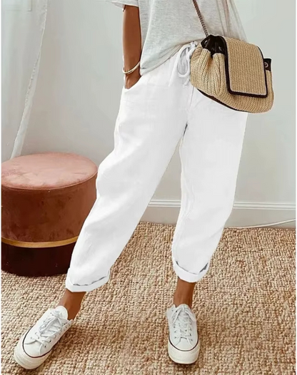 Lynslinnen – Elin Linen Pants