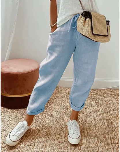 Lynslinnen – Elin Linen Pants