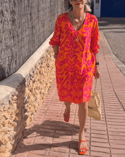 Luna™ – Elegant Floral Dress